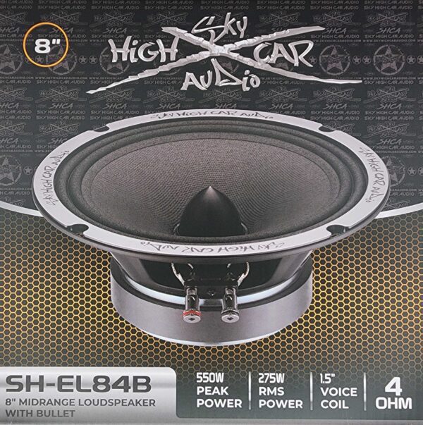Sky High SH-EL84B 8-Inch Midrange Speaker - Single