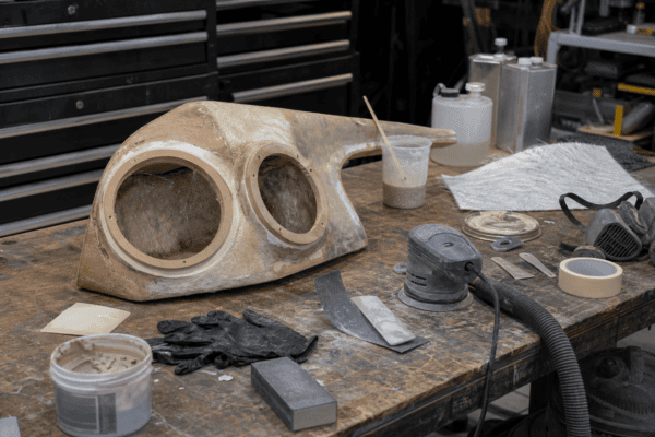 Building a fiberglass speaker pod from scratch