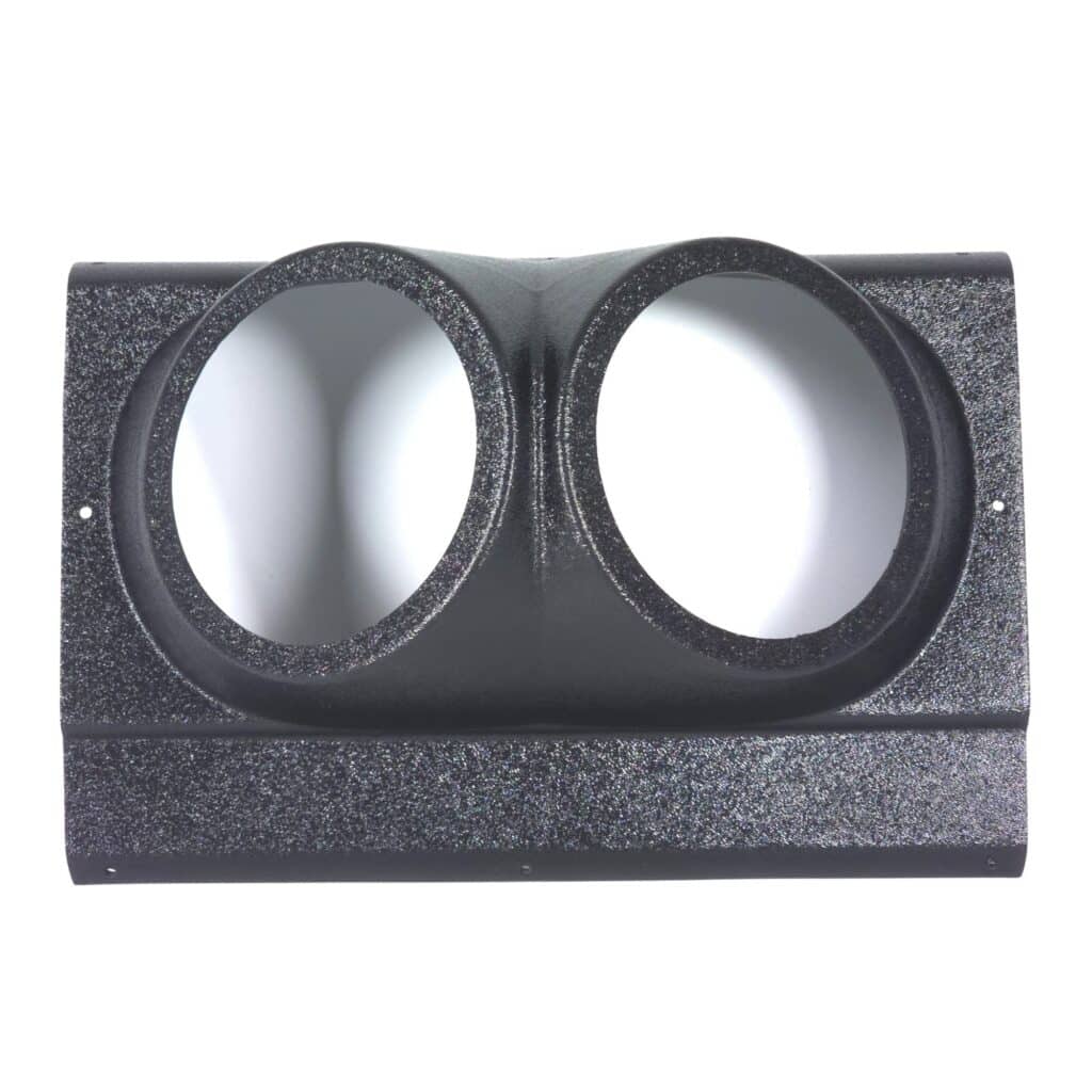 Tail Panel Custom Speaker Pods for the 2000-2006 Chevrolet Silverado GMC Sierra to hold 6.5 in speakers for car audio installation upgrade