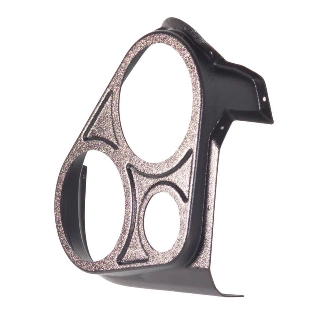 Front Door Custom Speaker Pods for the 2008-2010 Dodge Charger to hold Dual 6.5 in and 3.5 in speakers for car audio installation upgrade