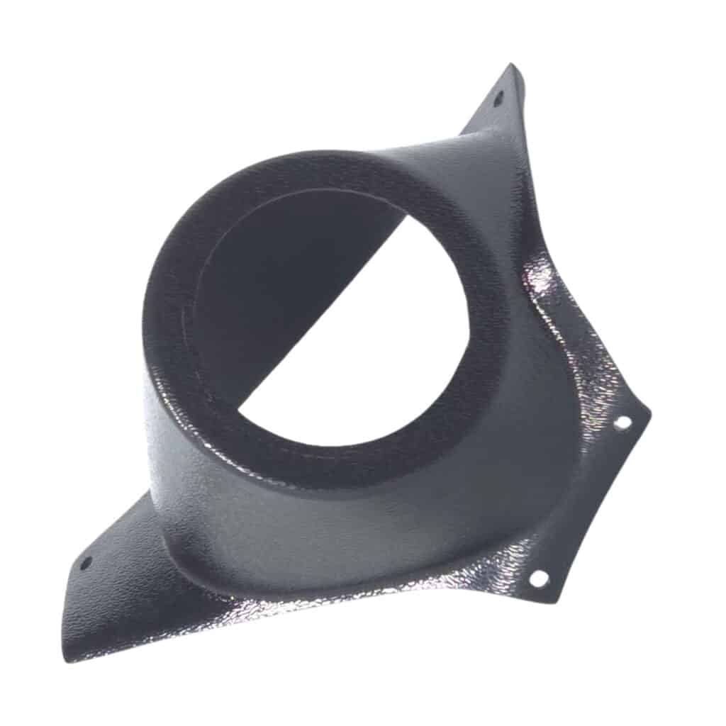 A-Pillar Custom Speaker Pods for the 2015-2020 Ford F-150 F-250F-350 to hold 3.5 in speakers for car audio installation upgrade