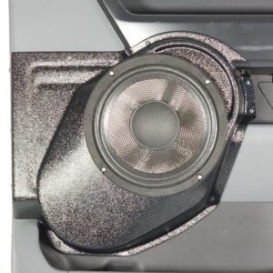 Front Door Custom Speaker Pods for the 2021-2026 Ford F-150 F-250F-350 to hold 8.0 in speakers for car audio installation upgrade