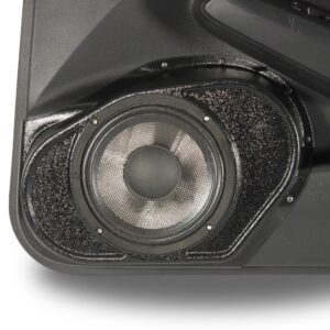 Front Door Custom Speaker Pods for the 2021-2024 Honda Civic to hold 8.0 in speakers for car audio installation upgrade