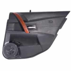 Rear Door Custom Speaker Pods for the 2004-2007 BMW 5Series to hold 6.5 in speakers for car audio installation upgrade