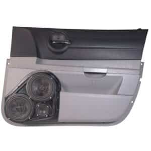 Front Door Custom Speaker Pods for the 2006-2007 Dodge Charger Magnum to hold Dual 6.5 in and 3.5 in speakers for car audio installation upgrade