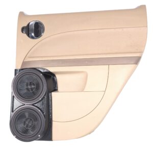 Rear Door Custom Speaker Pods for the 2006-2011 Chevrolet HHR to hold Dual 6.5 in speakers for car audio installation upgrade