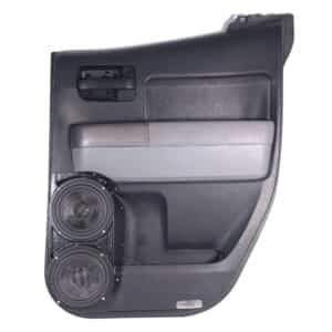 Rear Door Custom Speaker Pods for the 2007-2013 Toyota Tundra to hold Dual 6.5 in speakers for car audio installation upgrade