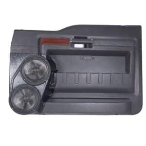 Front Door Custom Speaker Pods for the 2008-2009 Ford F-250F-350 to hold Dual 8.0 in speakers for car audio installation upgrade