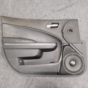 Front Door Custom Speaker Pods for the 2011-2023 Chrysler 300C Dodge Charger to hold 8.0 in speakers for car audio installation upgrade