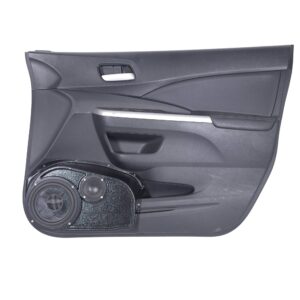 Front Door Custom Speaker Pods for the 2012-2016 Honda CRV to hold 6.5 in and 3.5 in speakers for car audio installation upgrade