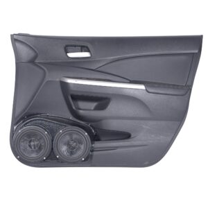 Front Door Custom Speaker Pods for the 2012-2016 Honda CRV to hold Dual 6.5 in speakers for car audio installation upgrade
