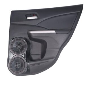 Rear Door Custom Speaker Pods for the 2012-2016 Honda CRV to hold Dual 6.5 in speakers for car audio installation upgrade