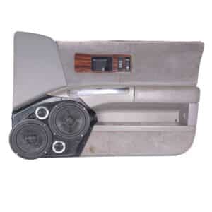 Front Door Custom Speaker Pods for the 1992-1996 Chevrolet Caprice Impala to hold Dual 6.5 in and Dual 2.0 in speakers for car audio installation upgrade