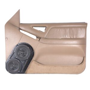 Front Door Custom Speaker Pods for the 1994-1997 Chevrolet Blazer S-10 to hold Dual 6.5 in speakers for car audio installation upgrade