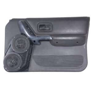 Front Door Custom Speaker Pods for the 1997-2001 Jeep Cherokee to hold Dual 6.5 in speakers for car audio installation upgrade