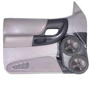 Front Door Custom Speaker Pods for the 1998-2012 Ford Ranger to hold Dual 8.0 in speakers for car audio installation upgrade